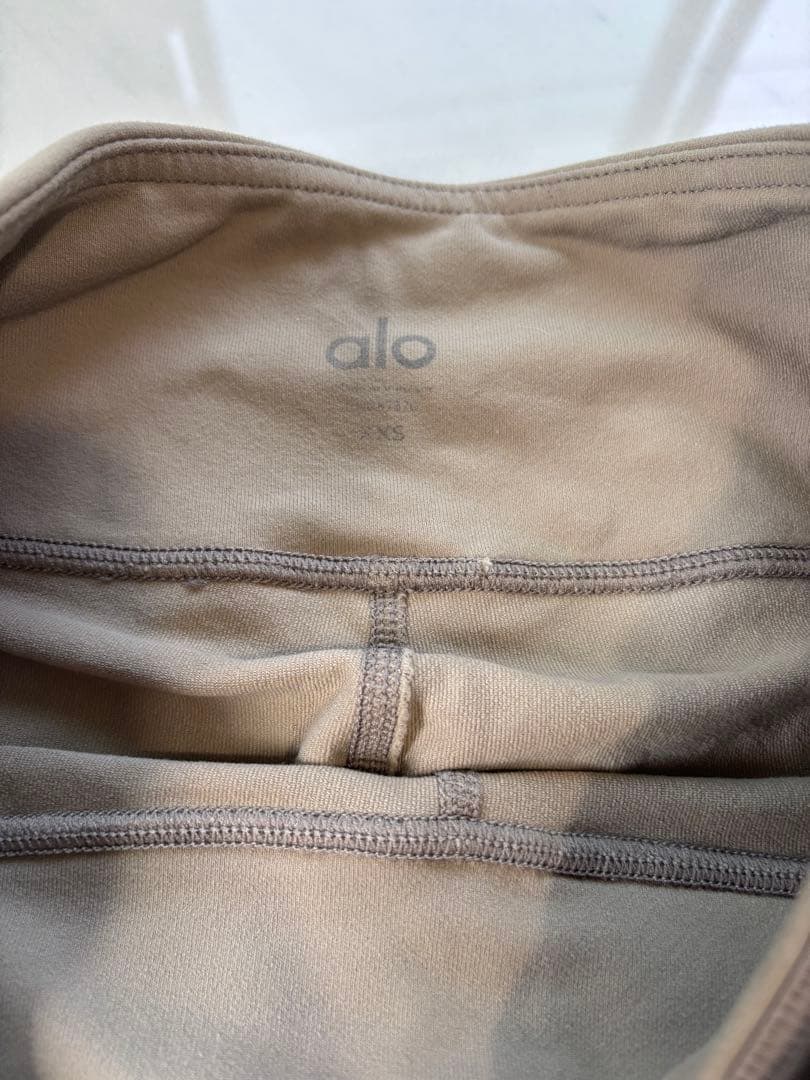 aloyoga High Waist Moto Leggings ブラウン