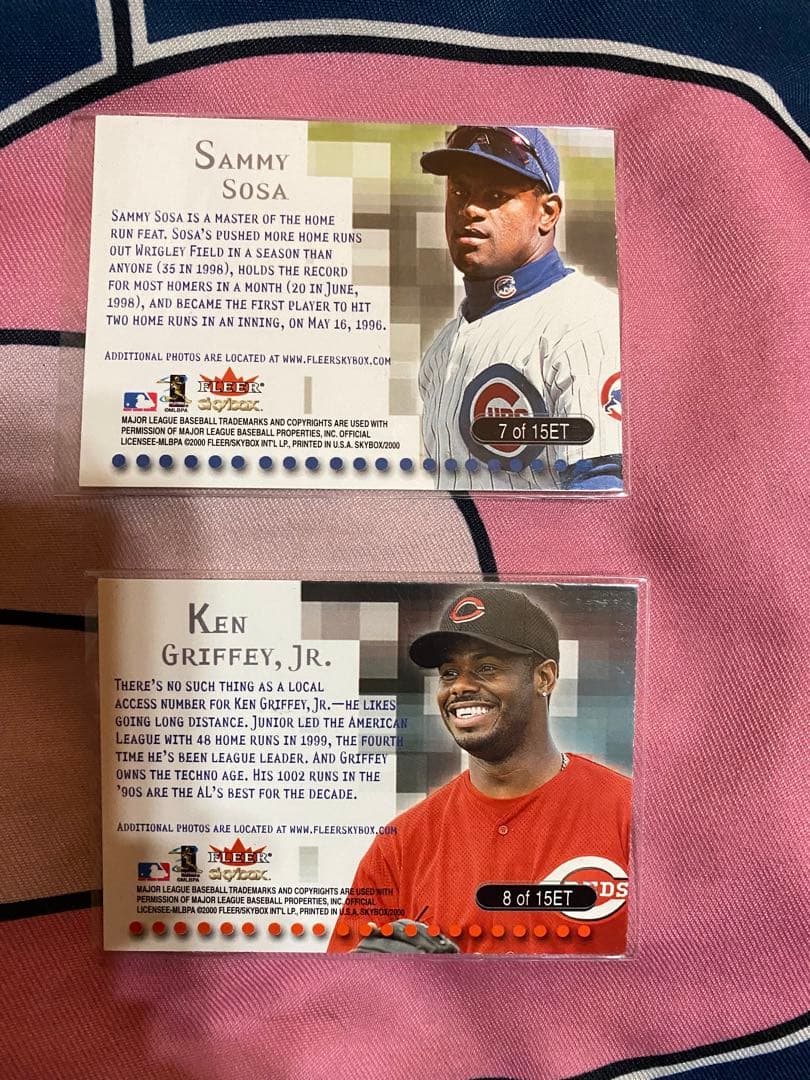 スポーツ選手 SKYBOX MLBCard E-TICKET 15/15 complete