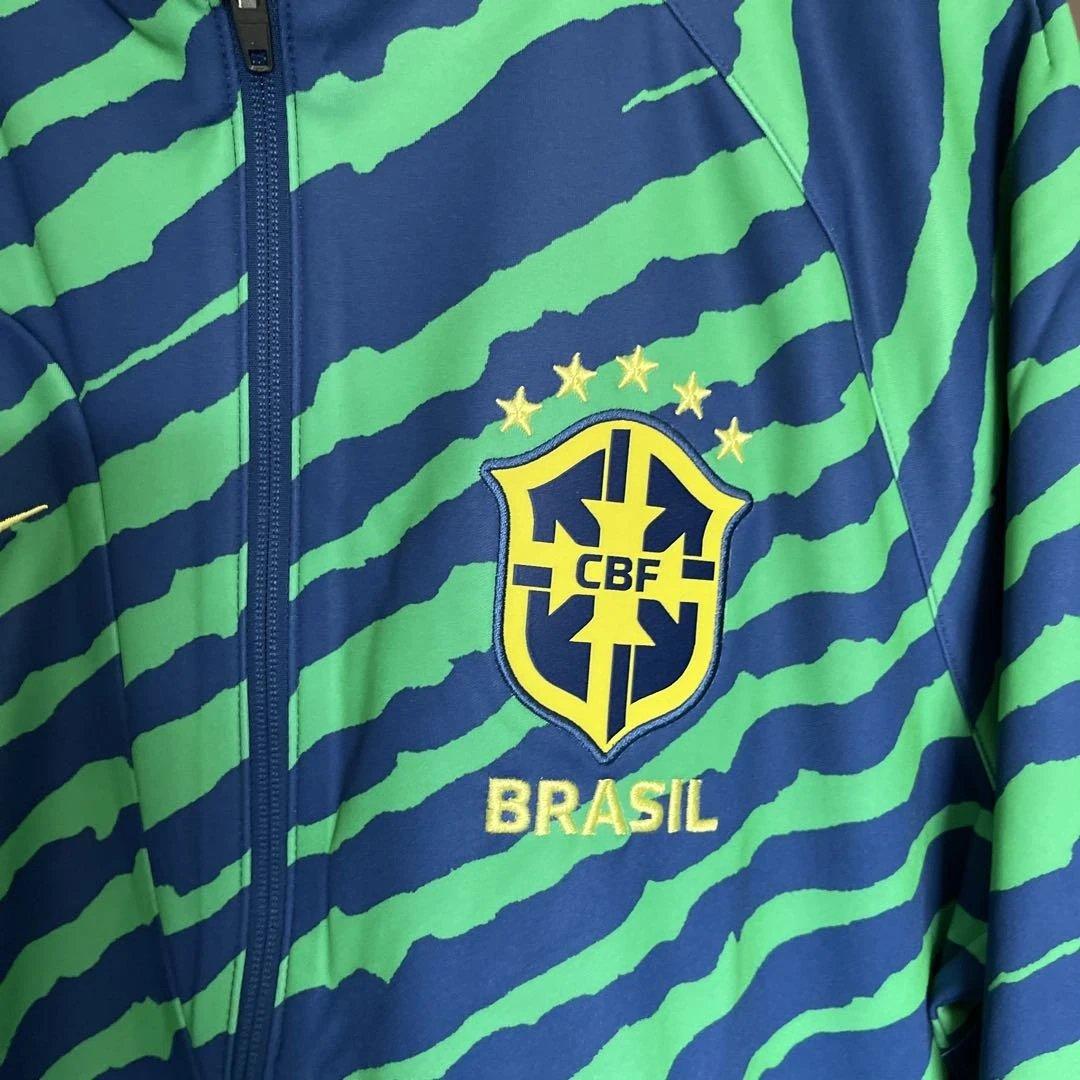 新品タグ付き　ブラジル代表 Nike スリムフィットジャケット　Ｌ(USサイズ)