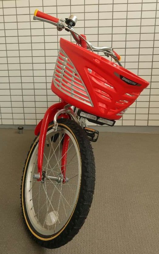 【ジャ⭐️】ブリヂストン クロスファイヤーキッズ 18型 レッド/シルバー