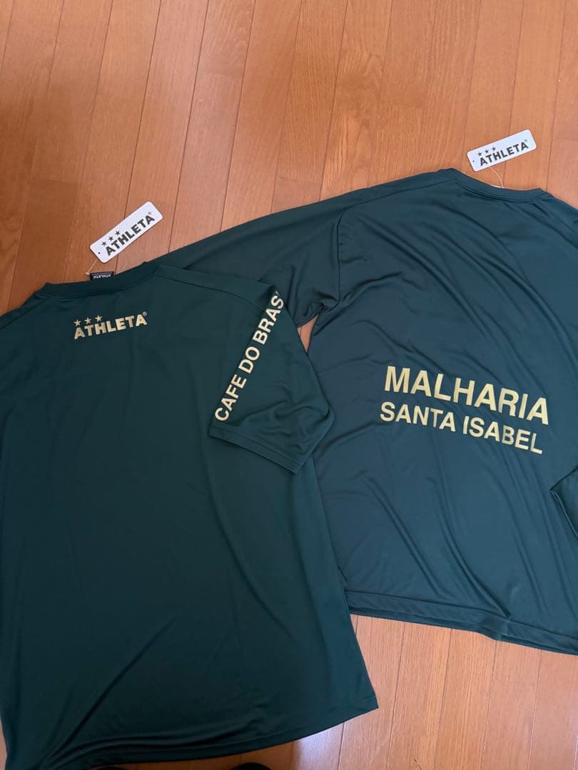 ATHLETA ダークグリーン 長袖&Tシャツ 2枚セット