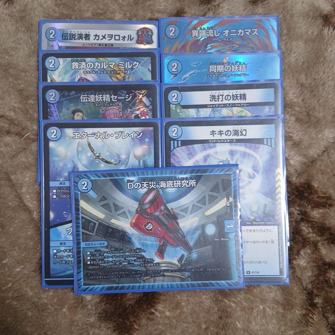 ミヅハノメノカミ統率水単デュエパーティー