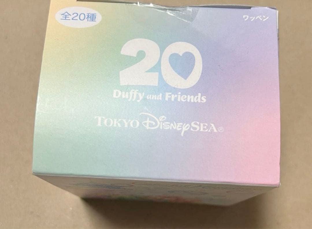 ディズニー　カラフルハピネス　ダッフィー　ワッペンコンプセット