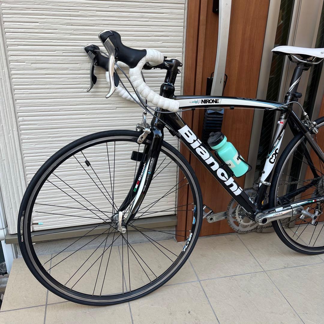 Bianchi ロードバイク VIA NIRONE 7 ブラック　53cm