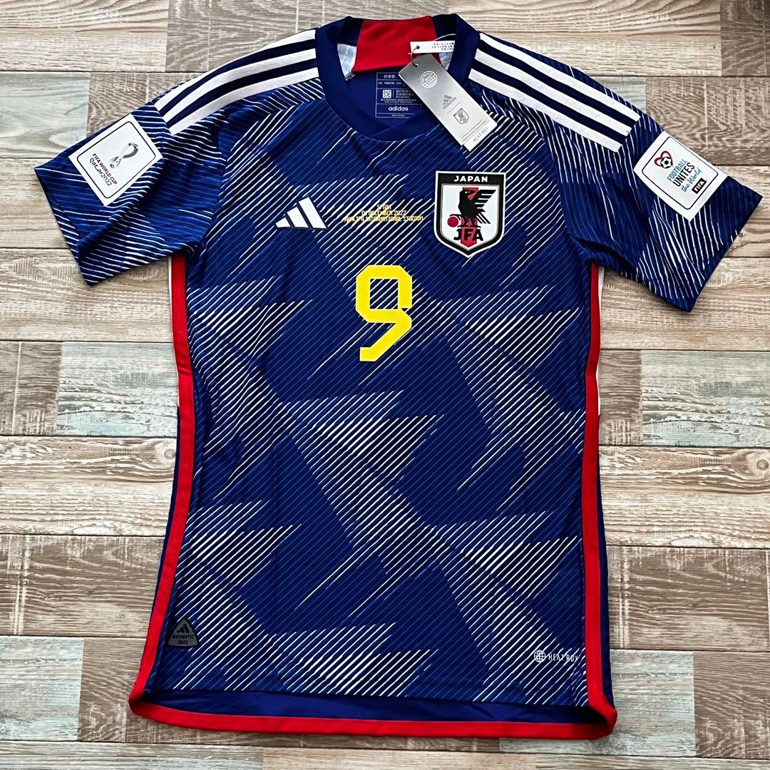 日本代表 三笘薫 2022W杯スペイン戦 選手用 ユニフォーム