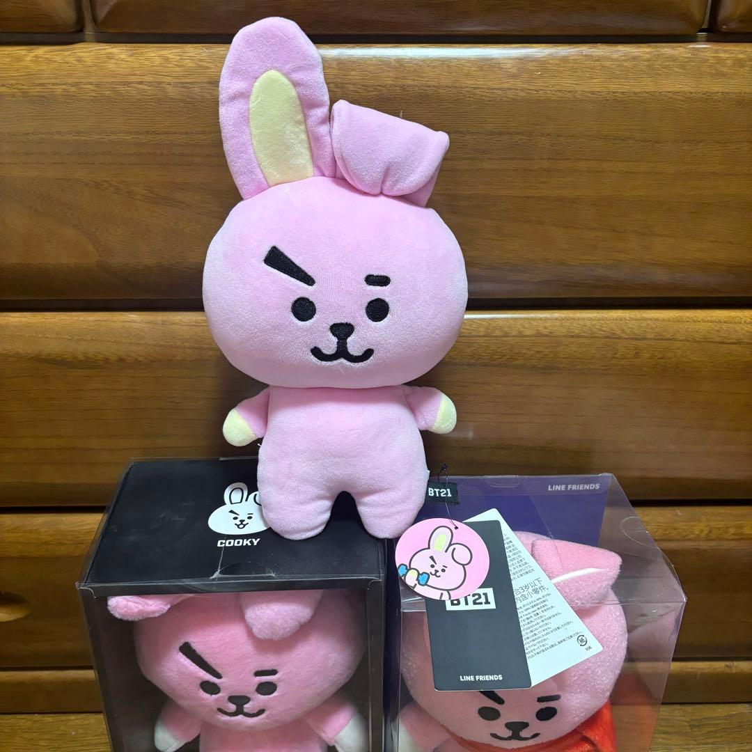 BT21 cooky ジョングク　ぬいぐるみ　スタンディングドール　まとめ売り
