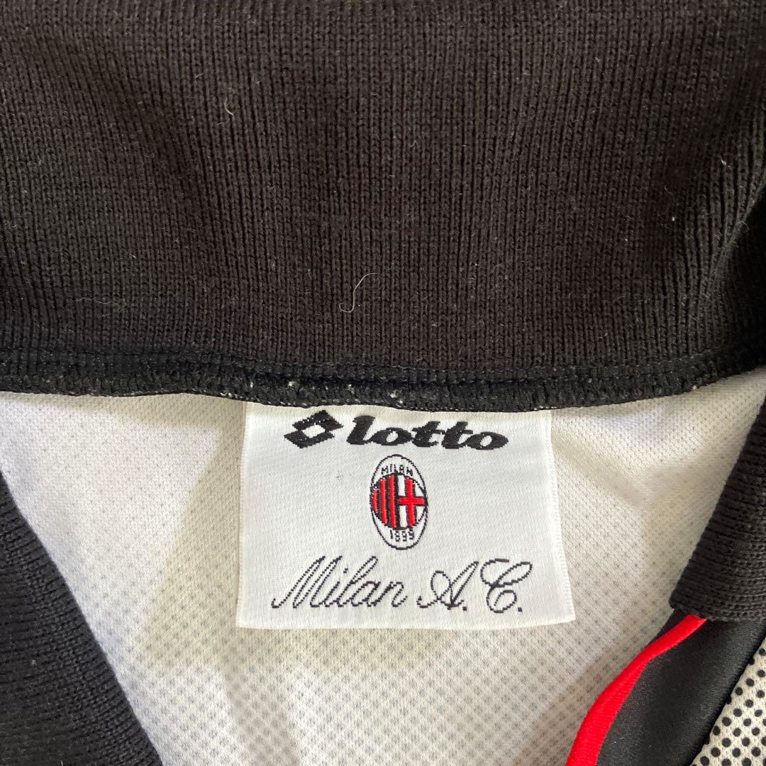 希少　AC MILAN ユニホーム　ACミラン　lotto OPEL イタリア製