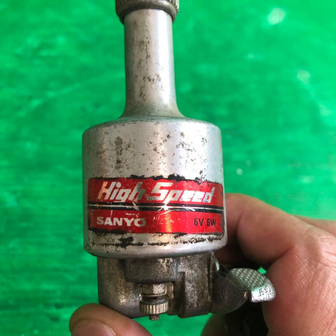 SANYO High Speed ダイナモライト 6V 6W 現状渡し