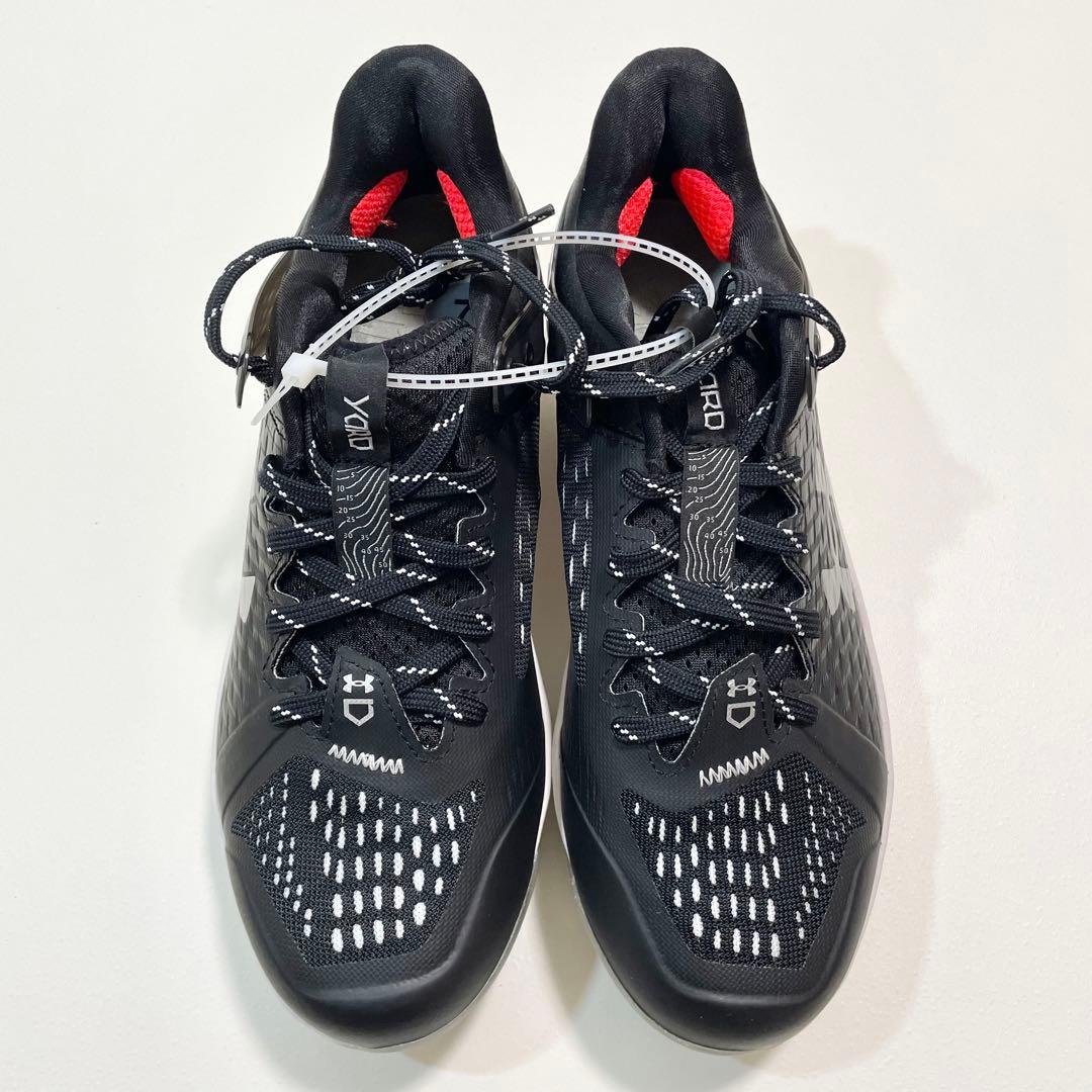 アンダーアーマー 野球 スパイク 25cm UA Yard Low MT 黒