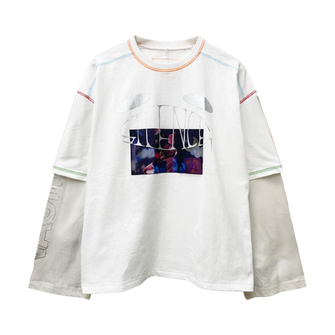バウンディ《Logo Layered T-shirt Lサイズ》