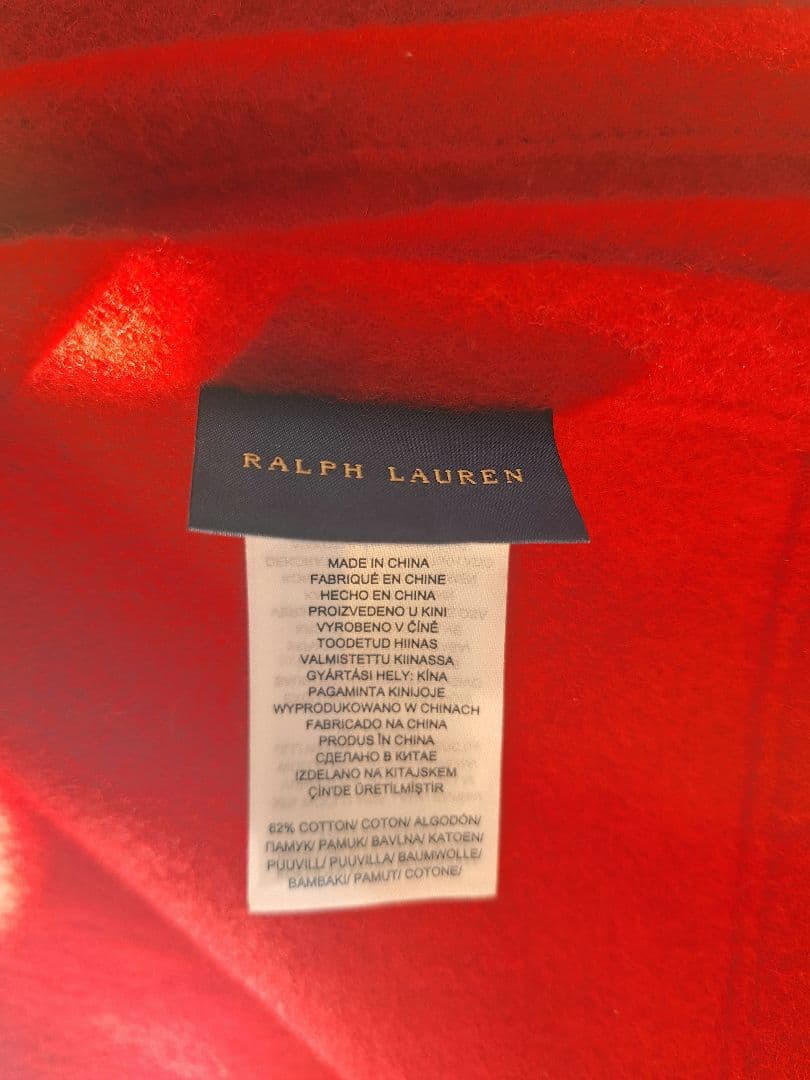 《美品》RALPH LAUREN  ラルフ ローレン ブランケット