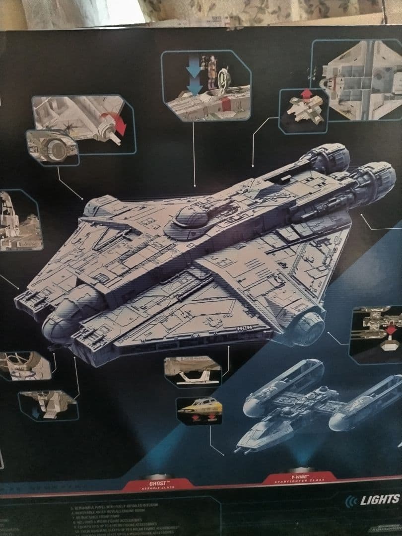 限定版スターウォーズ マイクロギャラクシー ゴースト　ファントム1　Ｙウイング