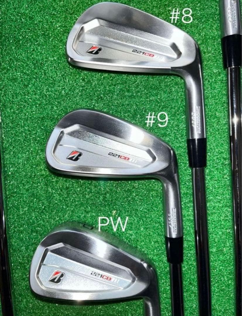 保証書有）BRIDGESTONE GOLF 221CB アイアンセット 6本