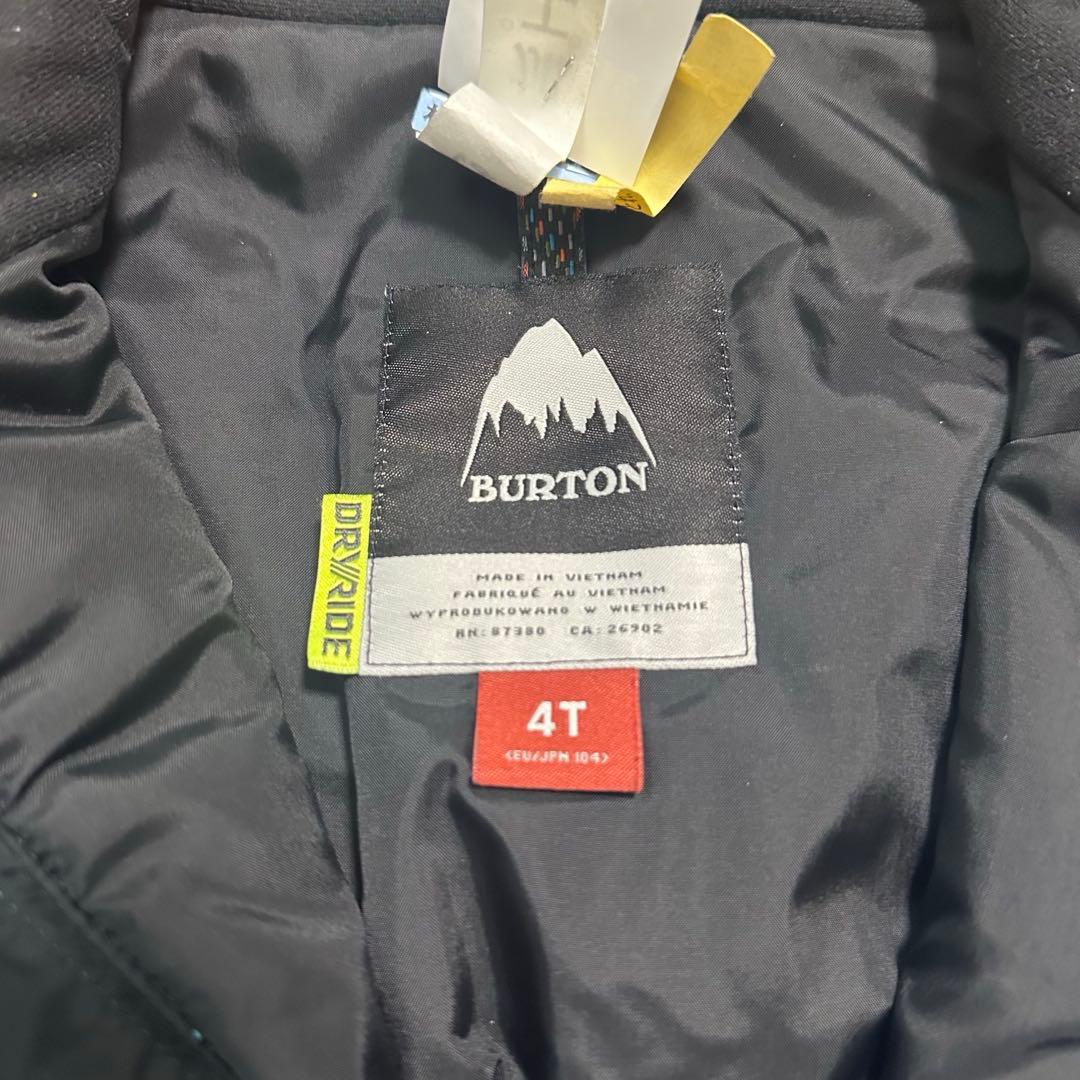 BURTON スノーウェア キッズ 4T