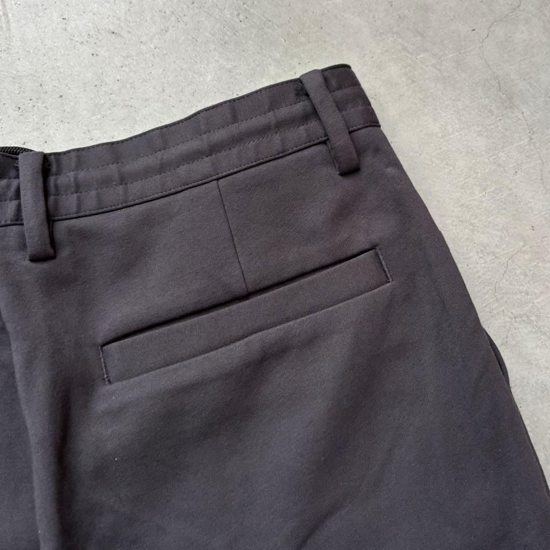 【美品】PING ピンアパレル ストレッチロングパンツ ロゴ M グレー ゴルフ
