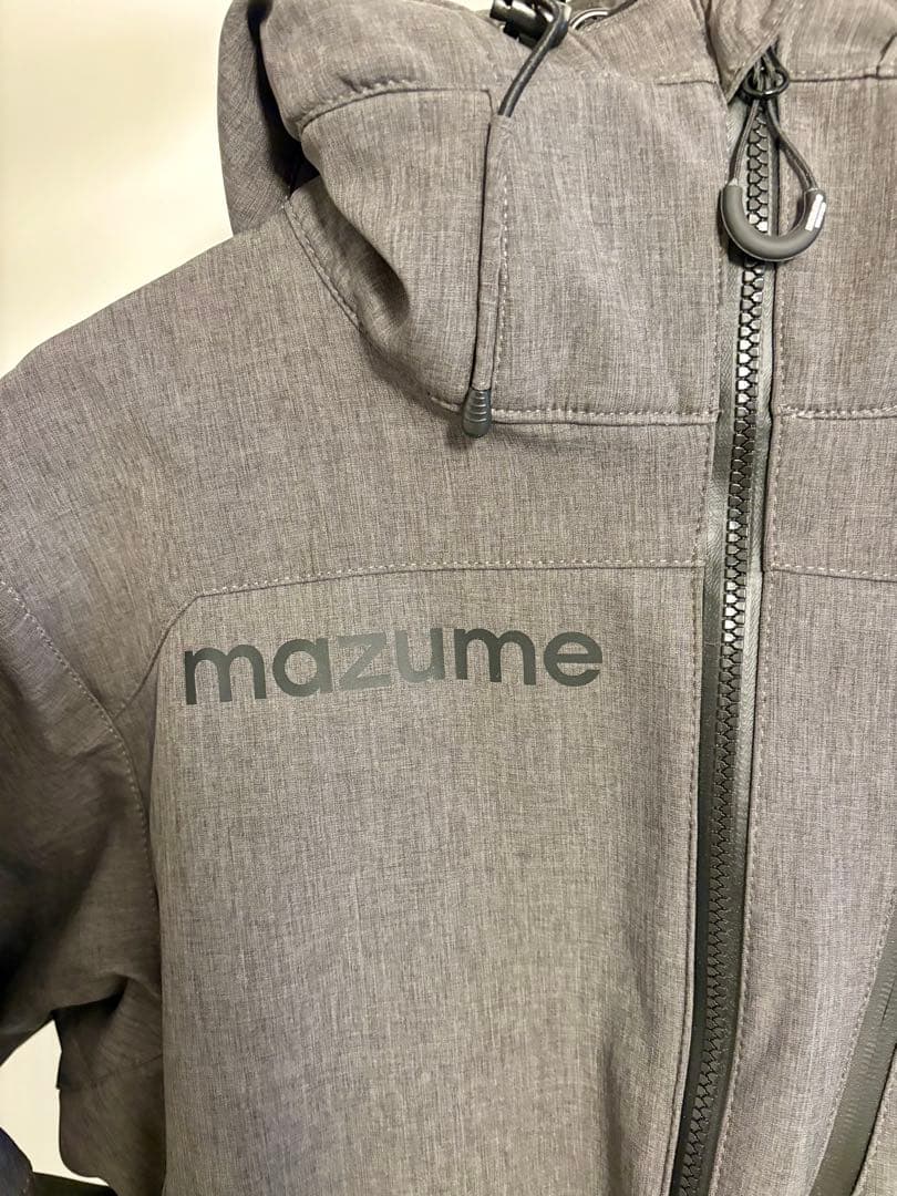 【新品・未使用】マズメ mazume ウインドカットジャケット M グレー