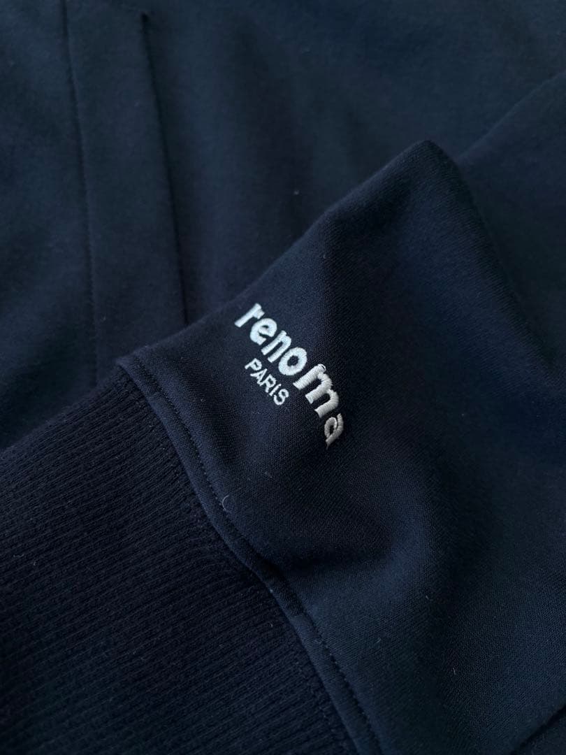 renoma golf パーカー　ブラック