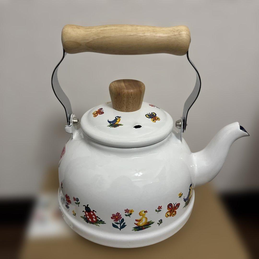グ*ン様 新品 フェイラー ハイジ ホーローケトル