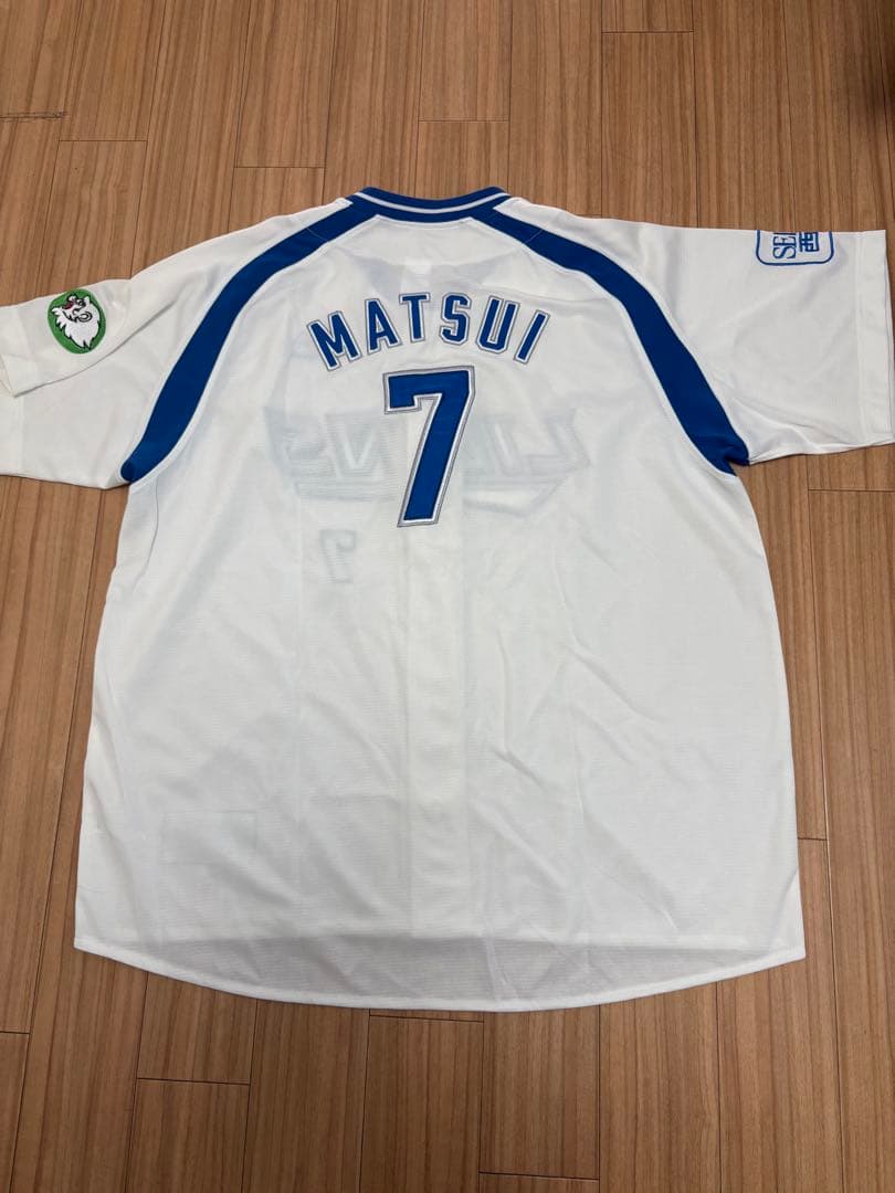 最終値下げ！西武ライオンズ　松井稼頭央ユニフォーム　XLサイズ