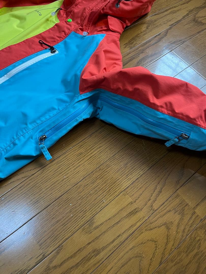 REW スノーボードウェア ジャケット オレンジ サイズM