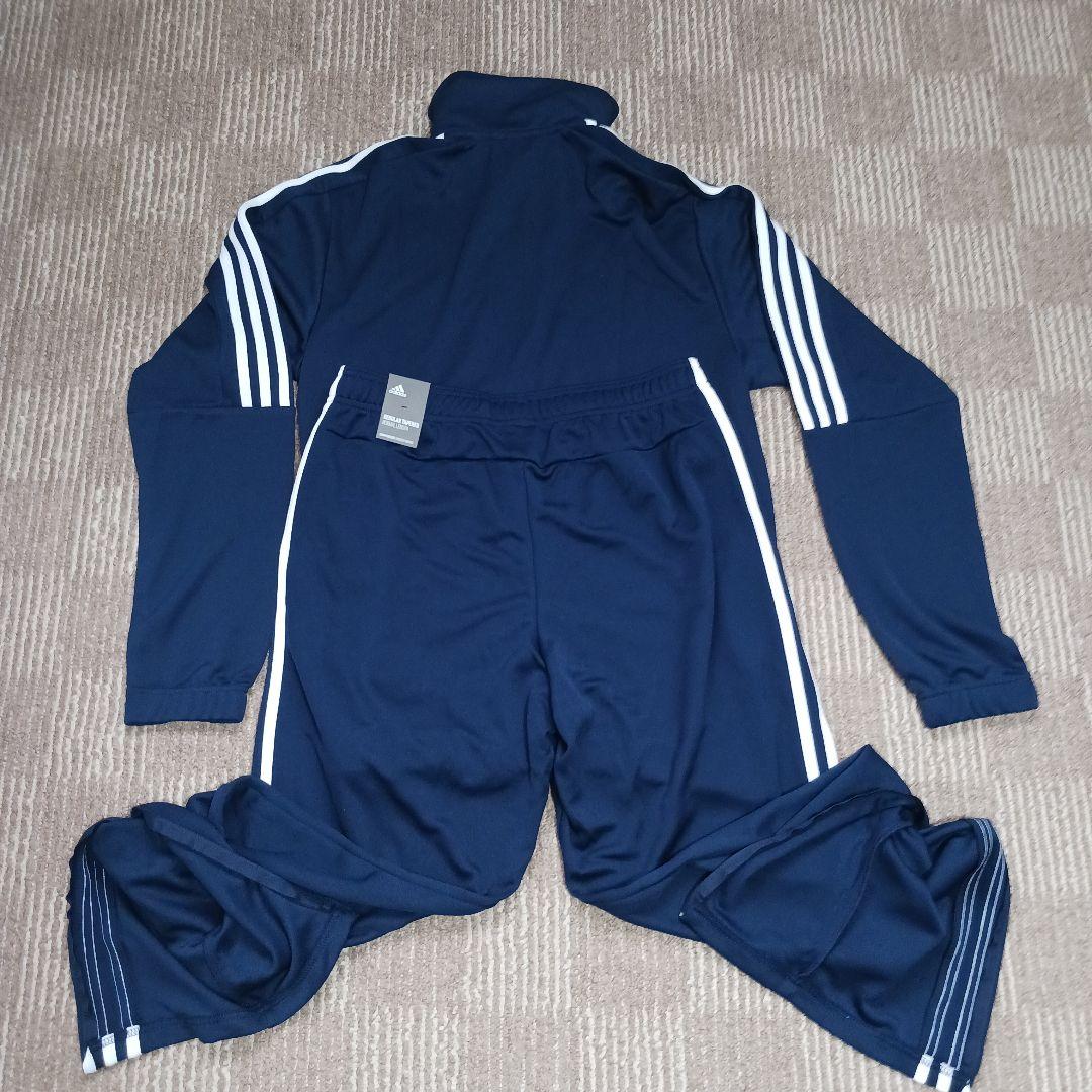 adidas ネイビー ジャージ セットアップ