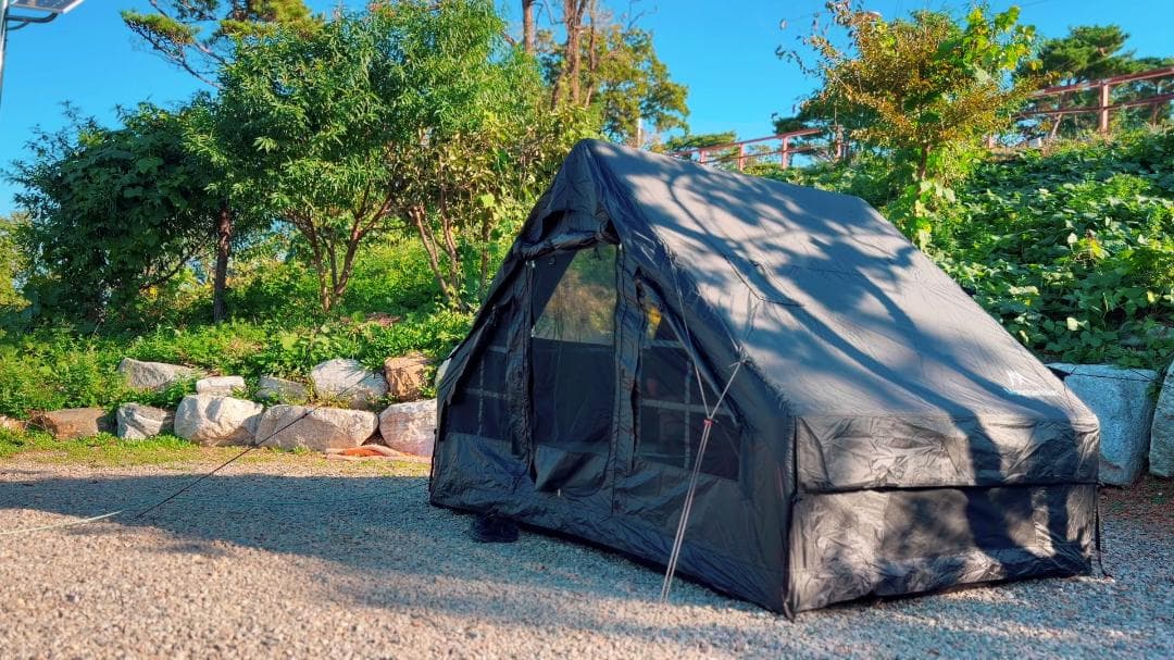 【新品】エアテント Mountainhikerインフレータブル 黒