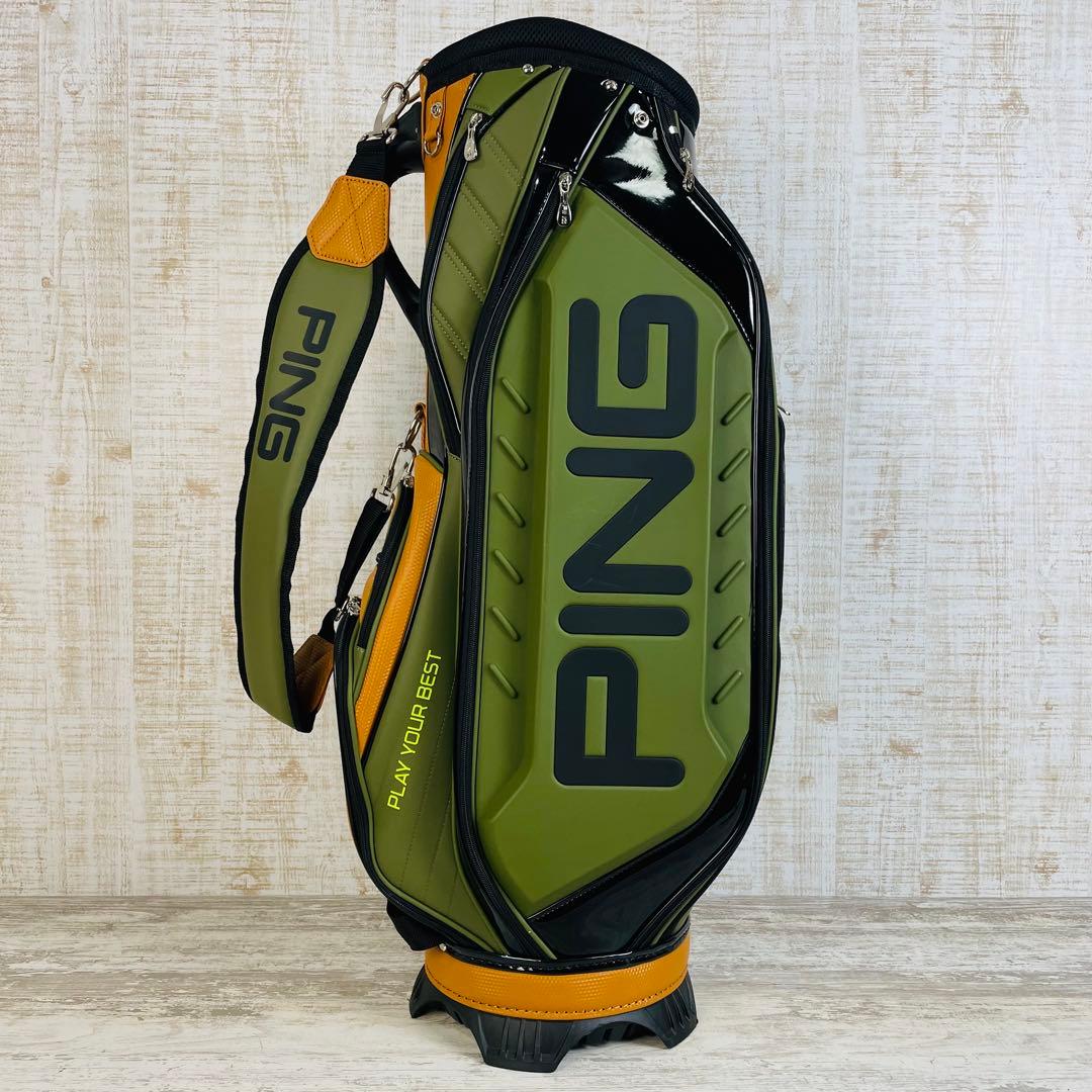 PINGピン AUTHENTIC オーセンティックカート　キャディバッグ9型