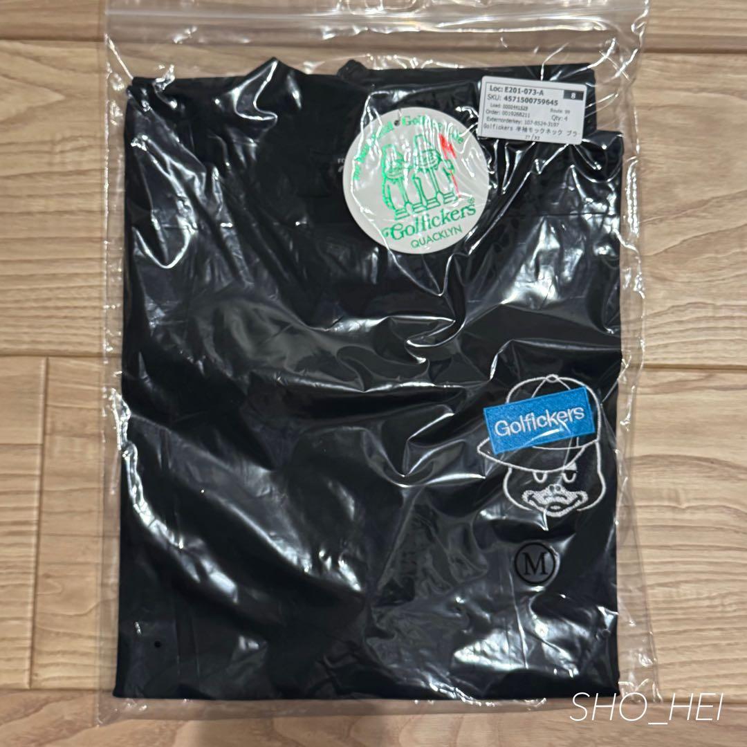 【新品】Golfickers × LEXUS モックネック黒（Ｍ）