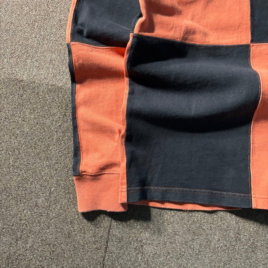 RUGBY RALPH LAUREN ボーダー S ラガーシャツ レースアップ