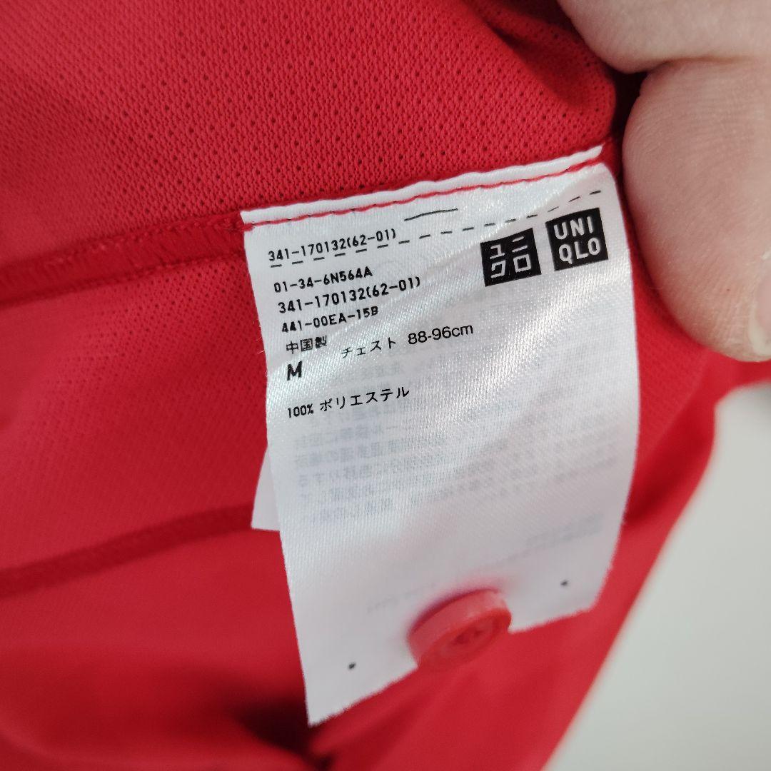 Mサイズ UNIQLO ユニクロ 錦織圭モデル ポロシャツ