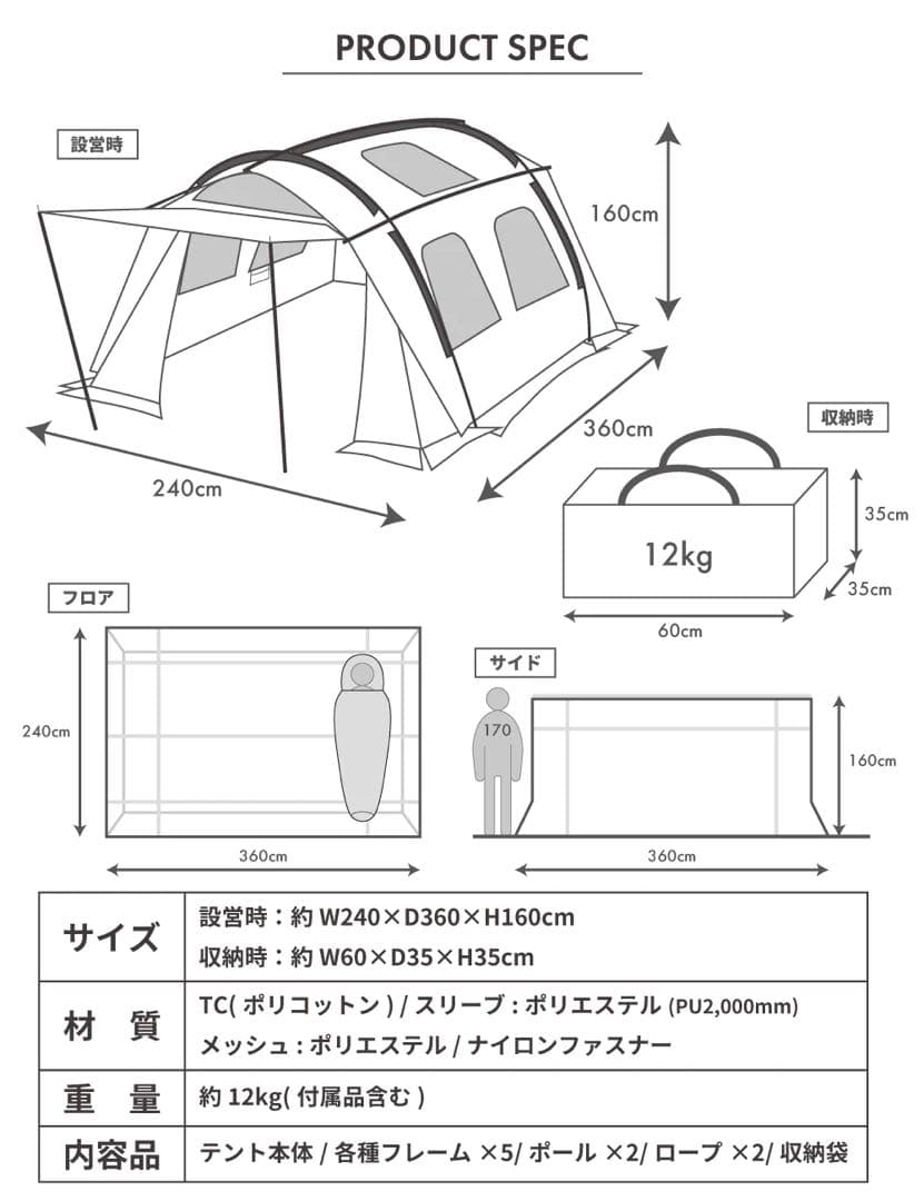 FUTURE FOX FOX-BASE VILLA ヴィラ 3点セット