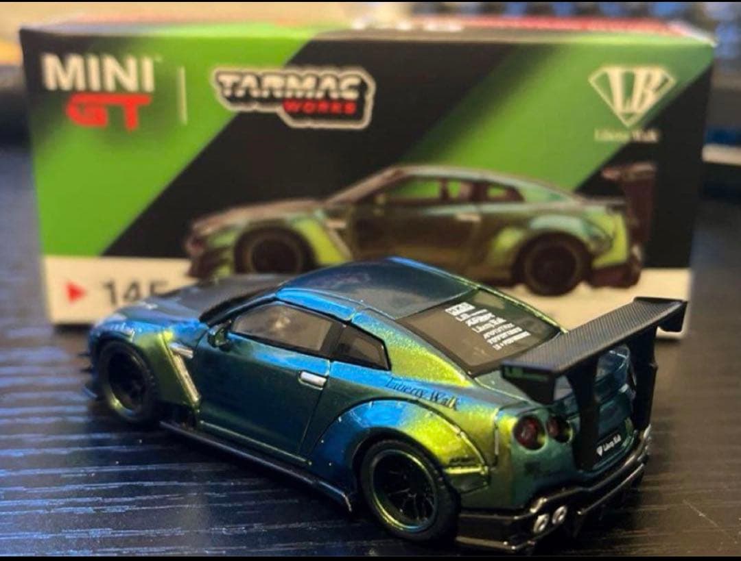 ラスト1台★MINI GT Nissan GT-R35ターマック★匿名メルカリ便