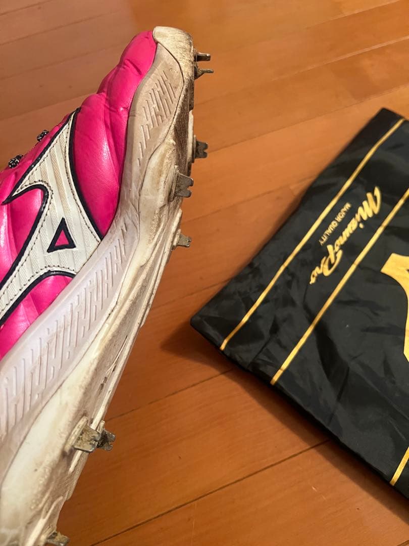 【27.0cm】Mizuno クッションレボ 野球スパイク ピンク 人気カラー