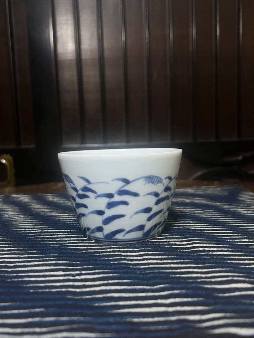 古伊万里　蕎麦猪口　2個