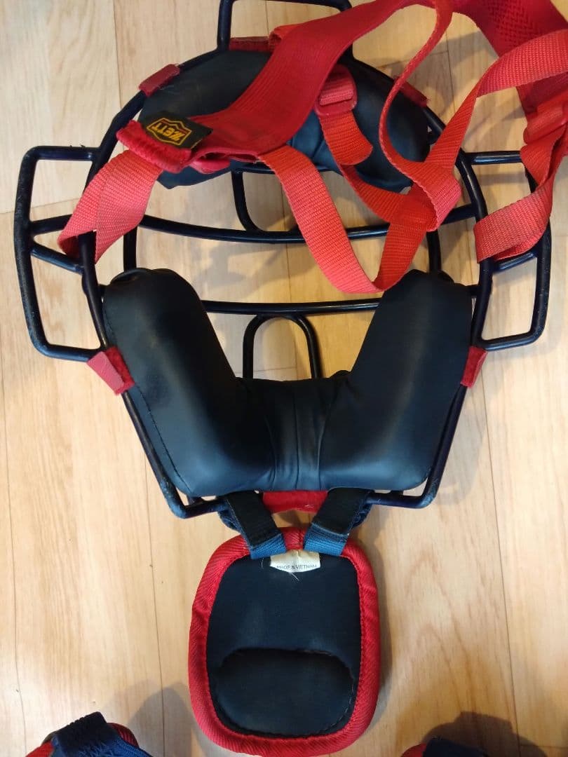 ZETT キャッチャー防具ジュニア　軟式小学生