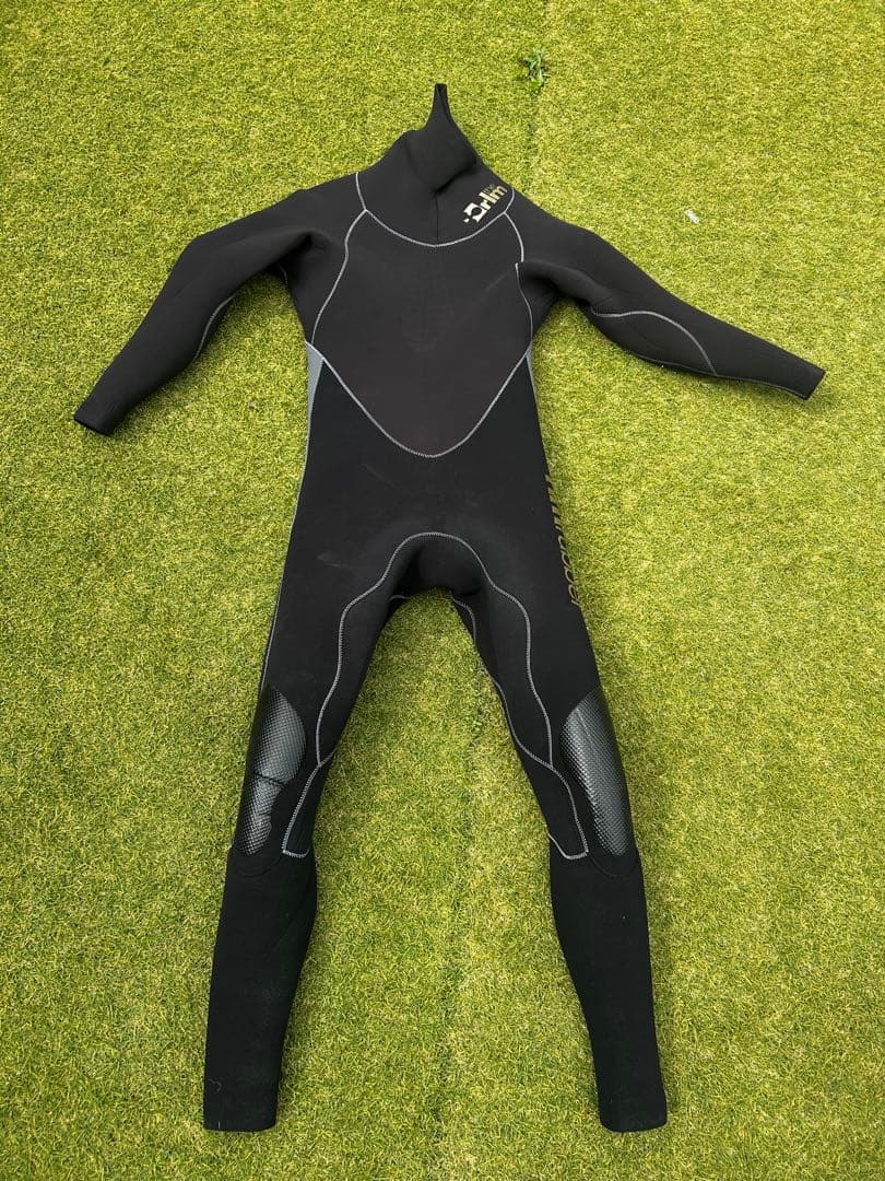 The rlmrubber ブラック フルスーツウェットスーツ