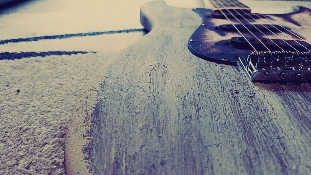 38Guitars ストラトキャスター ST DustGray レリック 錆加工