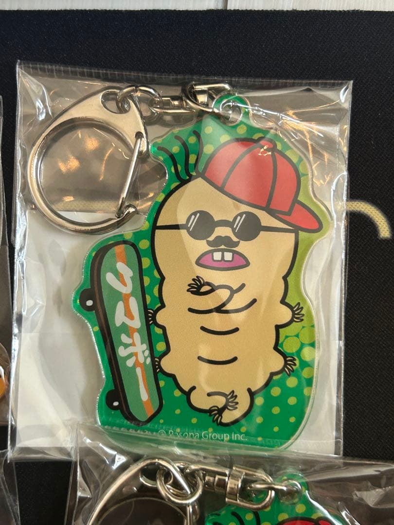 【限定】　大阪万博　パソナ館　クマボーアクリルキーホルダー　7個　まとめ売り