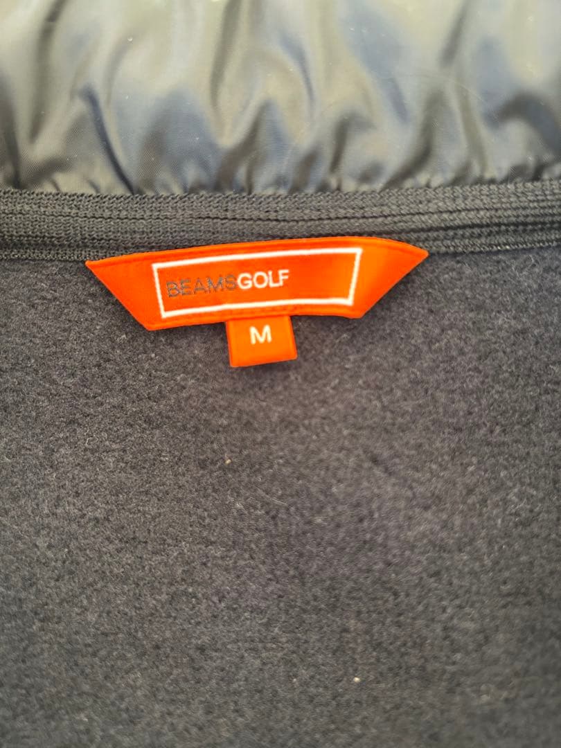 BEAMSGOLF ハーフジップワンピース ダークグレー