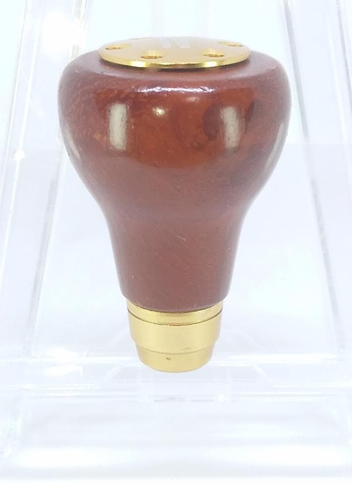美品　シマノ　夢屋　花梨　ラウンド型ノブ