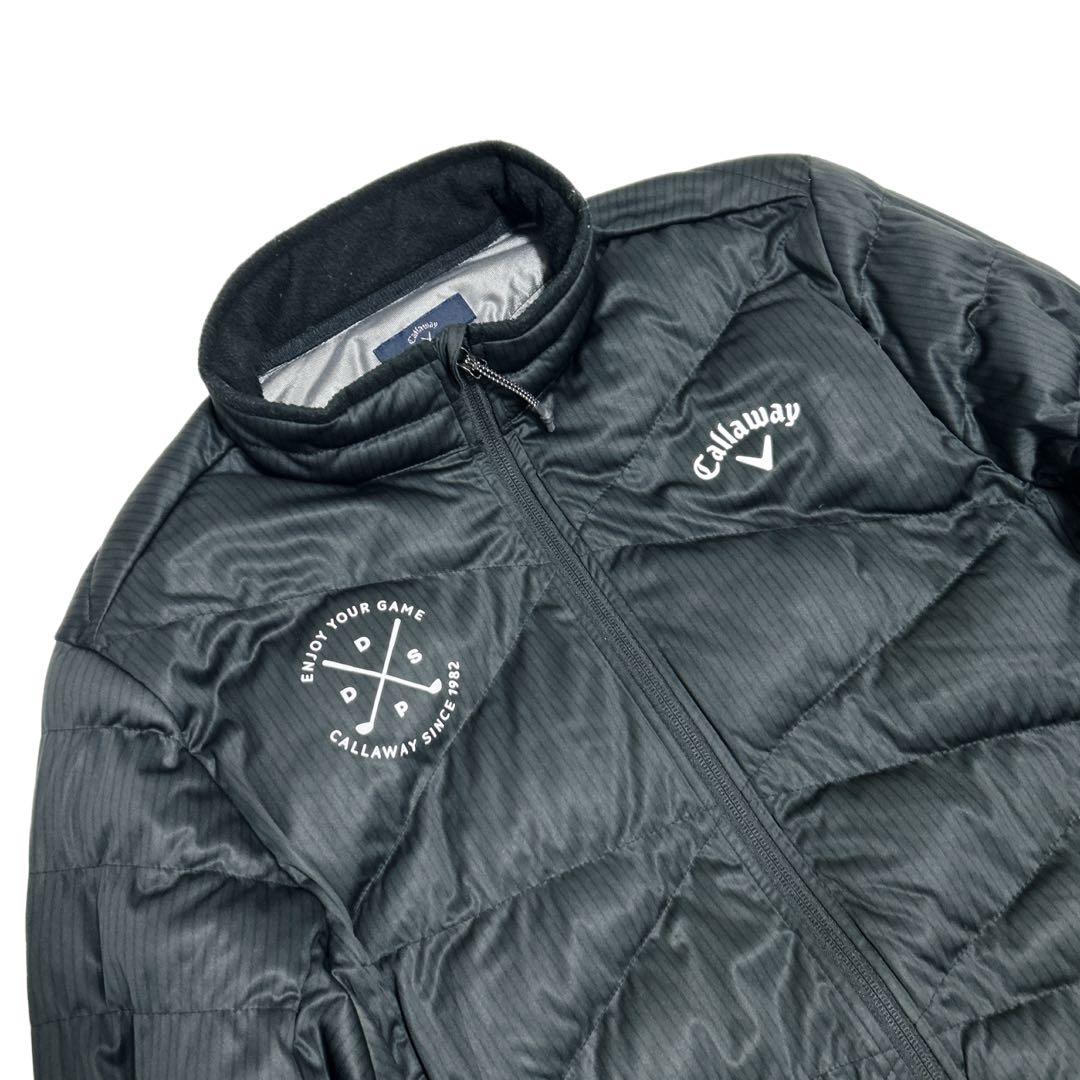 【美品】Callaway ゴルフ ジャケット 黒 ブラック サイズ LL XL