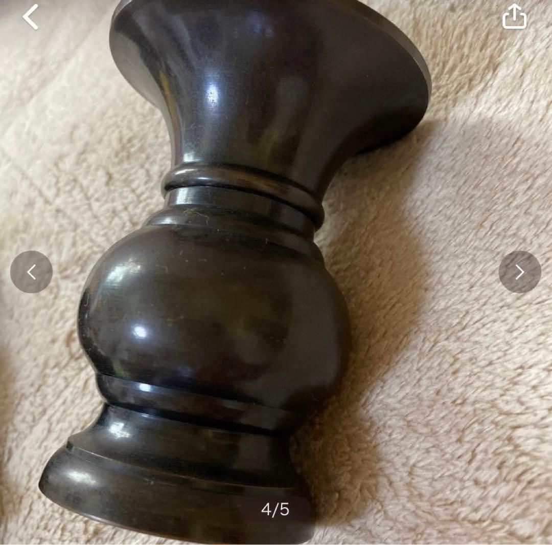 仏壇用　仏具　花たて2個セット