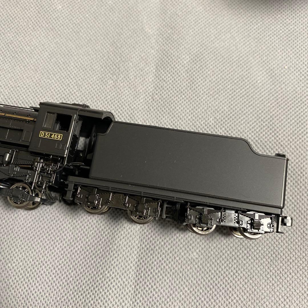 KATO HOゲージ D51 標準量産形 鉄道模型 蒸気機関車 1-203