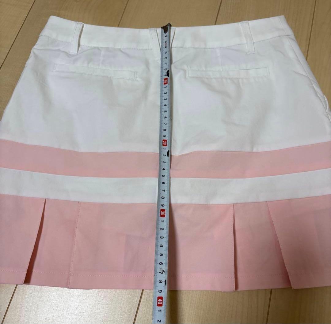 超美品　デサント　ゴルフ　ポロシャツ　スカート　2点セット L春夏