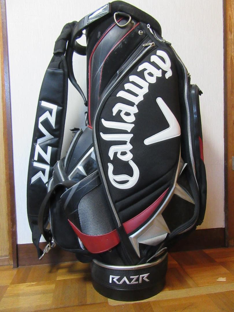 ★キャロウェイ★Callaway V★RAZA★3点式ゴルフバック★.黒★