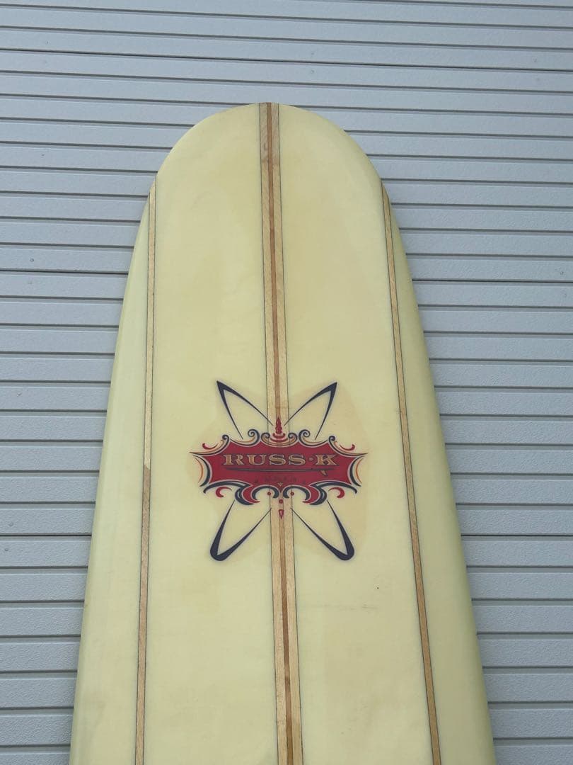 RUSS-K ロングボード イエロー 330cm カバー付き