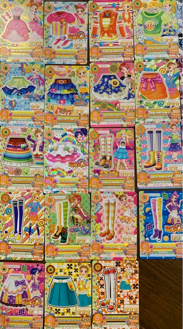アイカツカードセット売り71枚