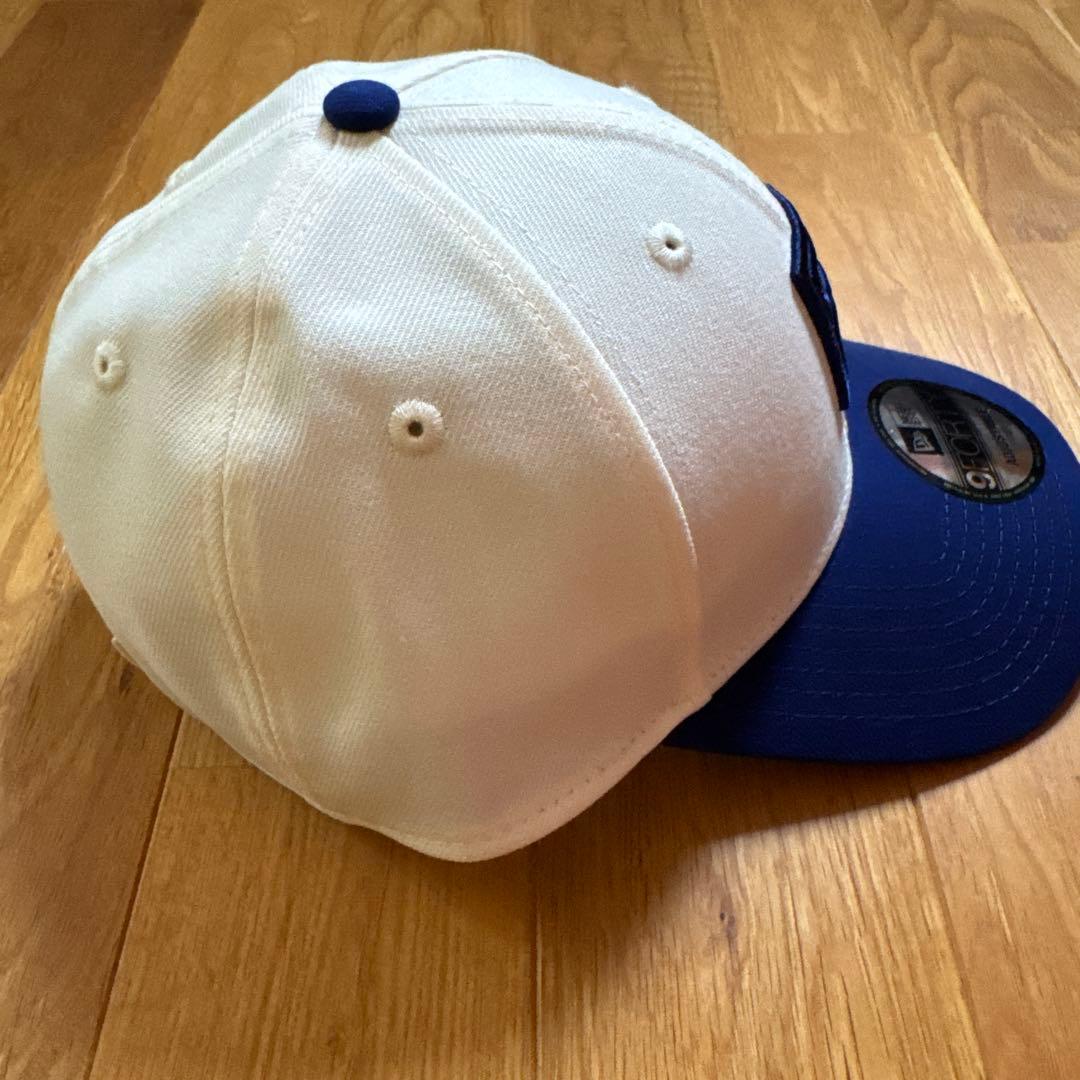 北海道日本ハムファイターズNEW ERA 9fortyキャップ　ブルー×ホワイト