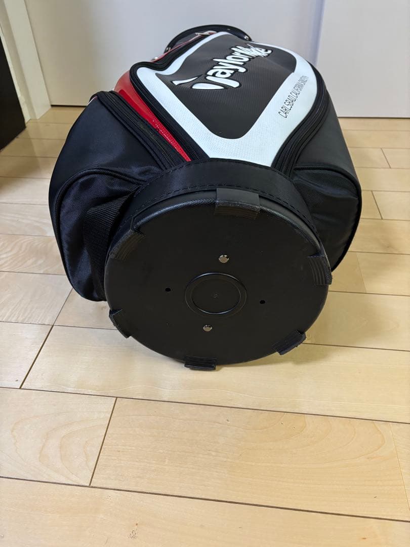 【美品】TaylorMade テーラーメイド　キャディバッグ ブラック