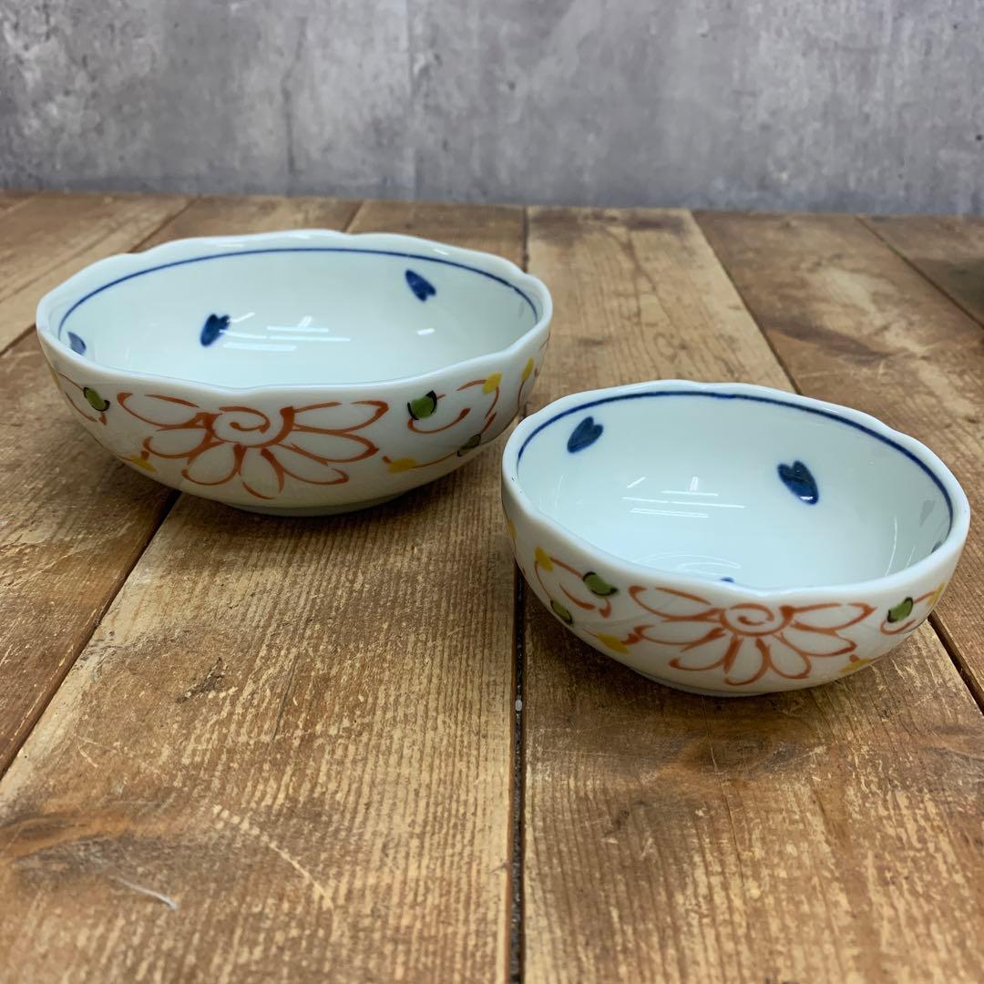 D-5 【未使用・木箱入り】特選 器 煮物鉢＆小鉢 ペア5客セット（計10点）